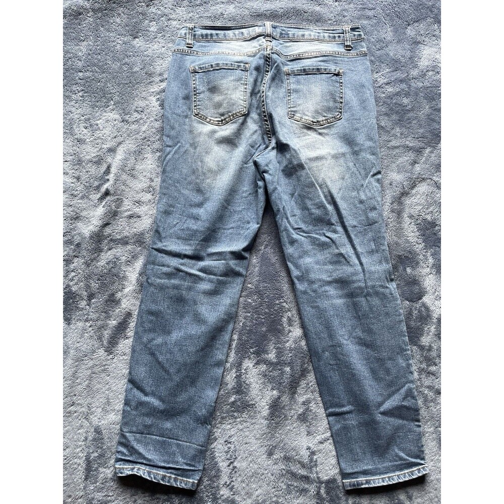 Forever 21 Junior Women’s Size 14 Denim Blue Jeans Pants - Picture 7 of 7